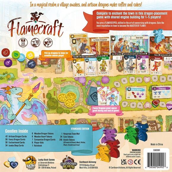 Flamecraft Board Game | Ignite the Ultimate Fantasy Adventure! - Picture 2 of 2